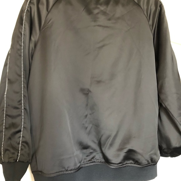 Opening ceremony reversible satin silk jacket - Picture 4 of 5